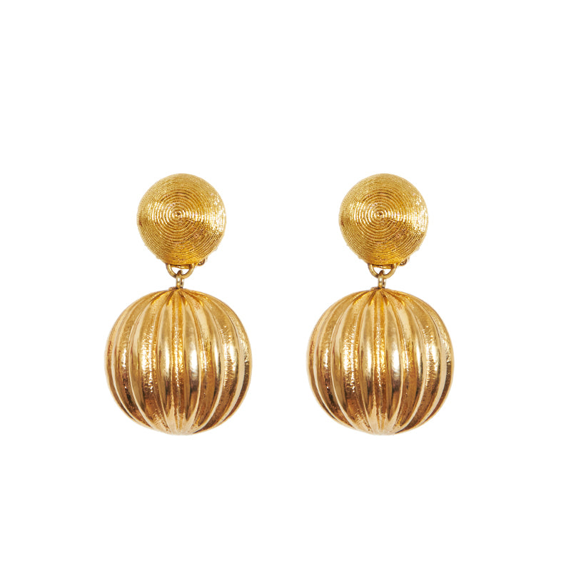 Charming Wood Bonbons - Gold Electroplated