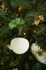 Scallop Christmas Ornament