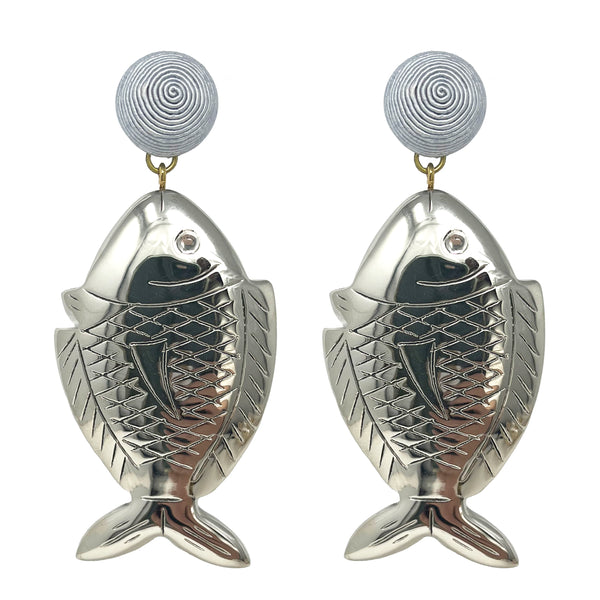 Rebecca de ravenel fish on sale earrings