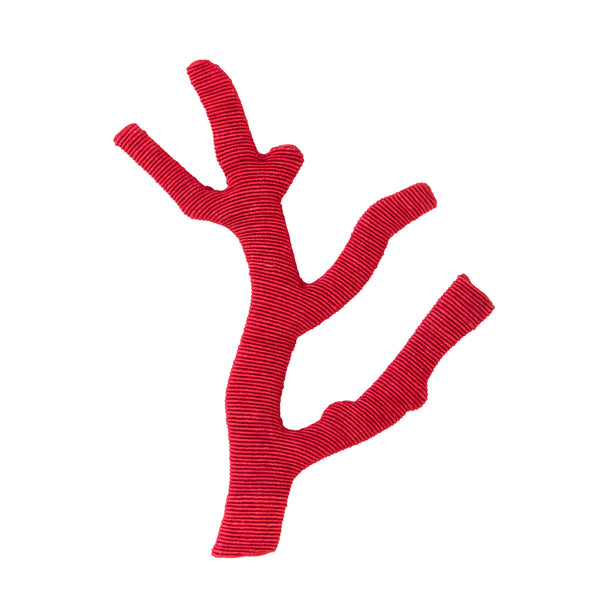 Coral Branch Brooch