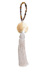 Mother of pearl tassel-Ivory