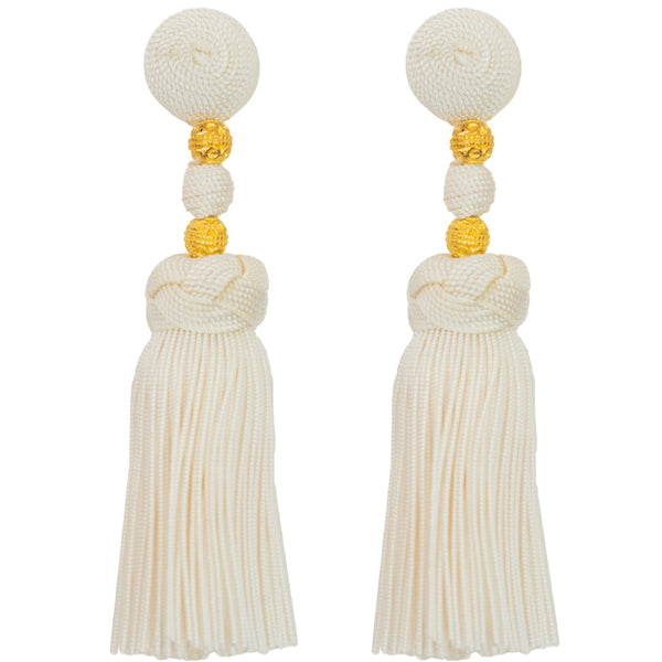 Tassel - White