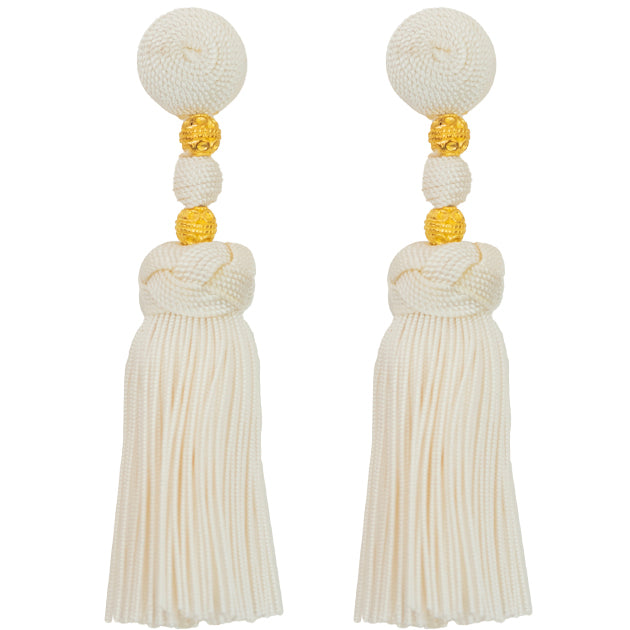 Tassel - White
