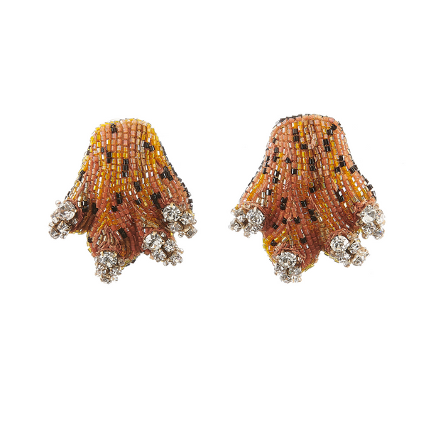 Lea Paw Earrings - Rebecca de Ravenel LLC, A Delaware Limited Liability Company